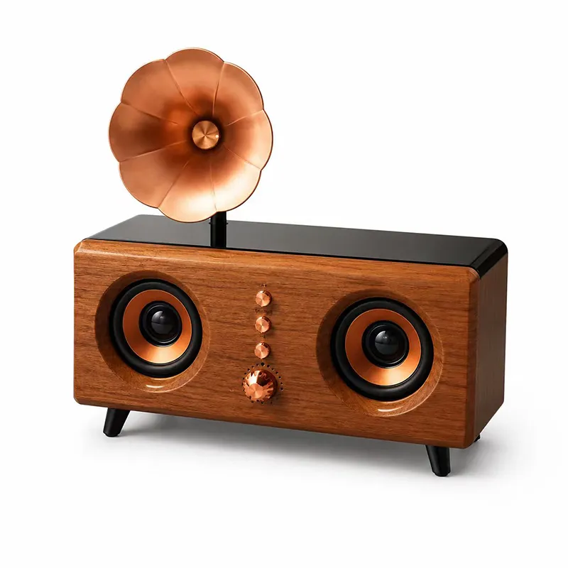 Vintage Wooden Speakers