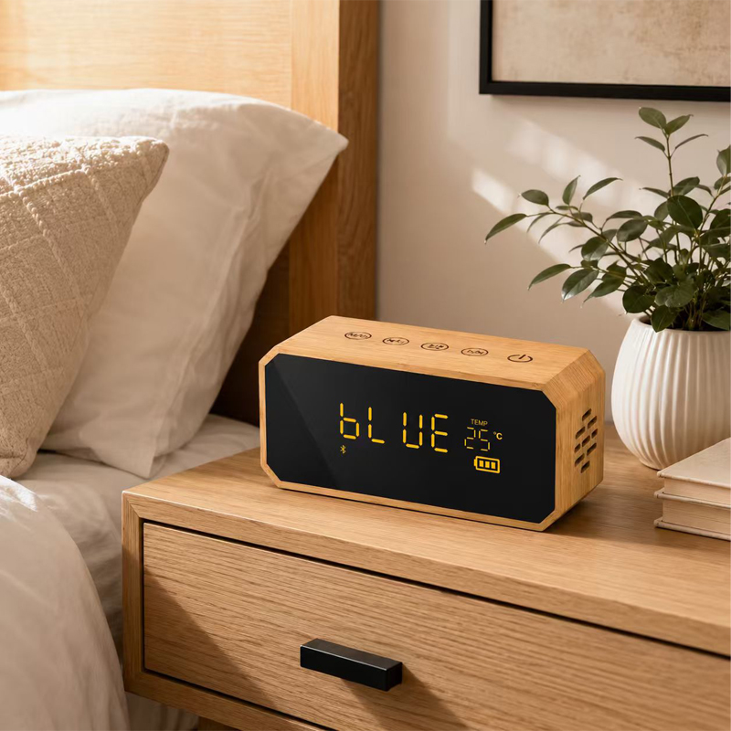 Bedroom Bamboo Bluetooth Speaker Application Case Bedroom Bamboo Bluetooth Speaker Application Case