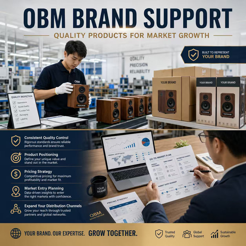 Custom Speaker OBM Manufacturing Services Custom Speaker OBM Manufacturing Services