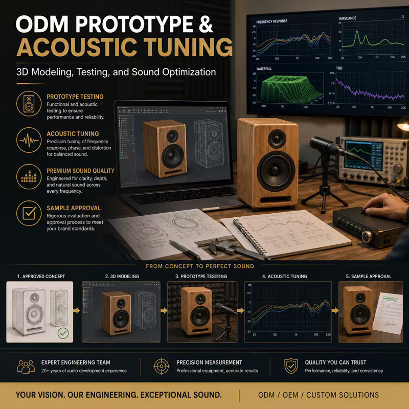 Custom Speaker ODM Manufacturing Services Custom Speaker ODM Manufacturing Services