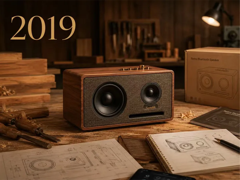 wood grain speakers