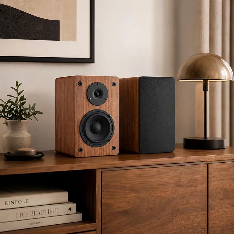 XS-WB01 Classic Wooden Bookshelf Speakers