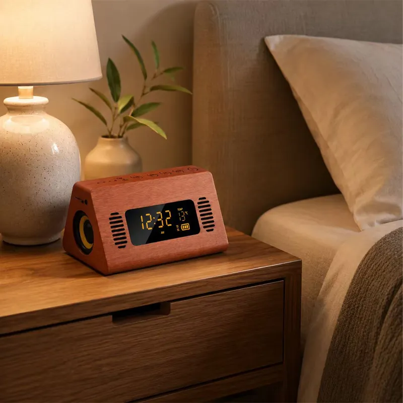ZTZ912-3 Bluetooth Clock Speaker