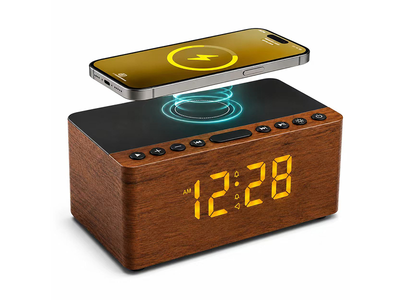 Specifications of XS-WC01 Multifunctional Wooden Bluetooth Speaker Wireless Charging