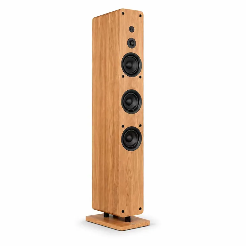 XS-FS01 Natural Wood Tower Speakers