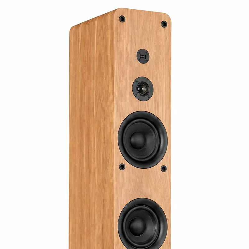 XS-FS01 Natural Wood Tower Speakers