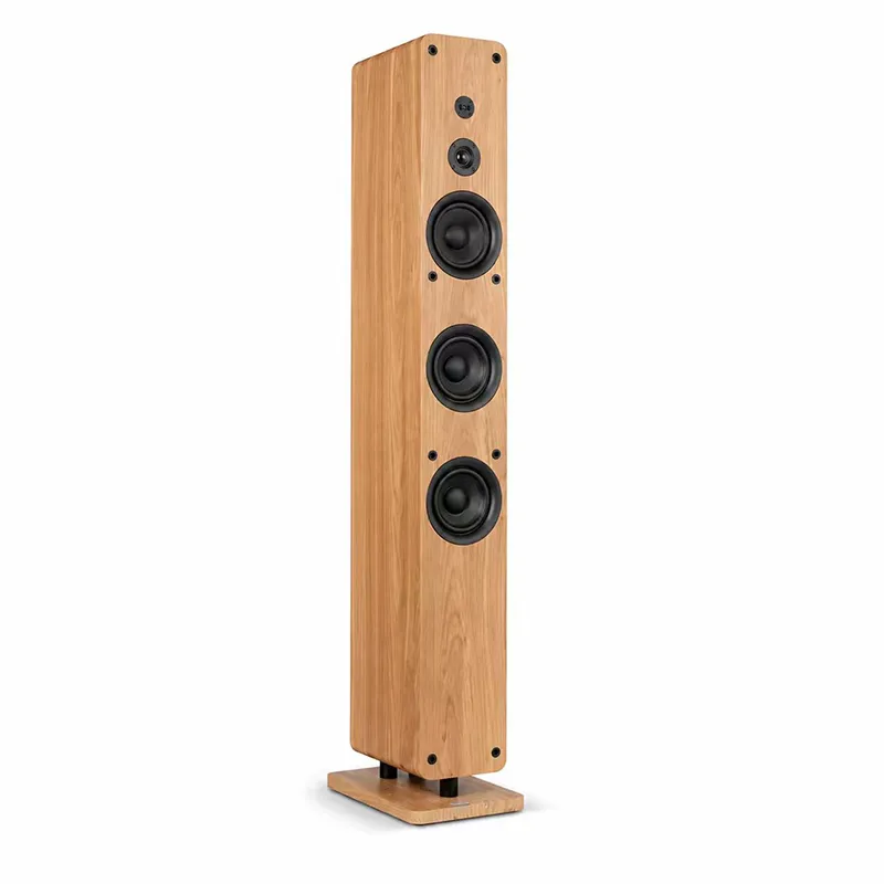 XS-FS01 Natural Wood Tower Speakers