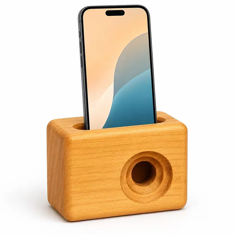 Wood Passive Phone Speaker XianSpeaker XS-PS01