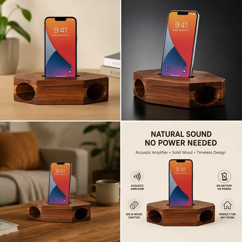 XS-PS02 Passive Wooden Speakers