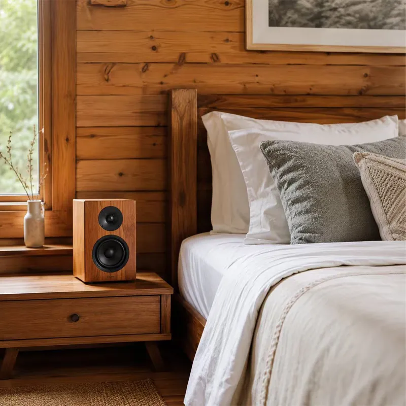 XS-WB01 Classic Wooden Bookshelf Speakers