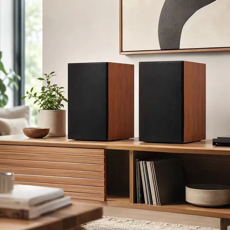 XS-WB02 Wooden Computer Audio System