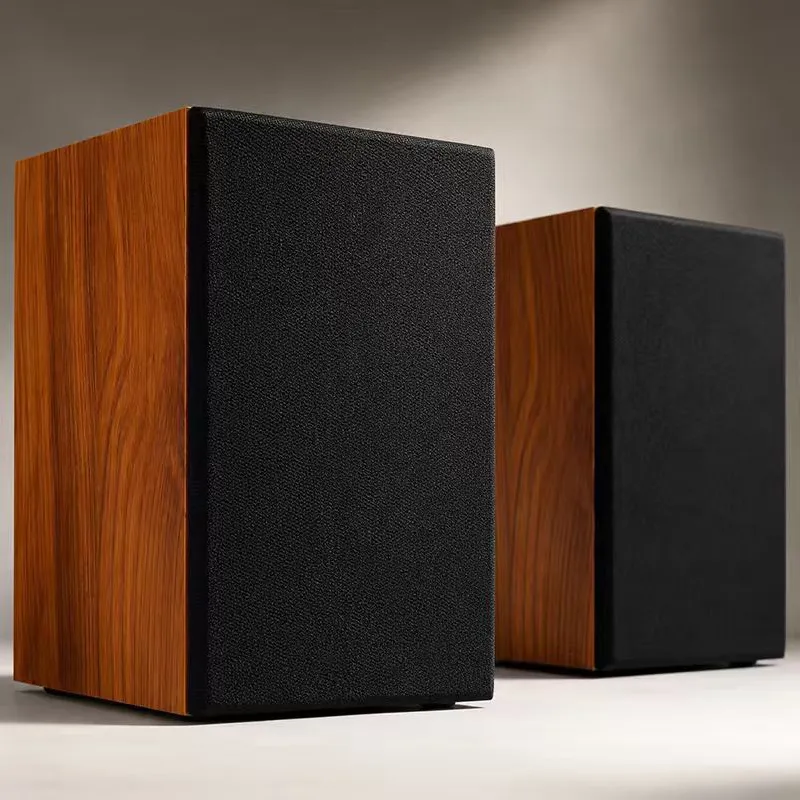 XS-WB02 Wooden Computer Audio System