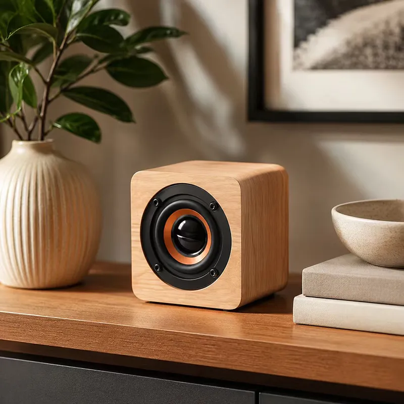 XS-WM01 Factory Direct Supply 1.5 Wooden Bluetooth Audio Speaker