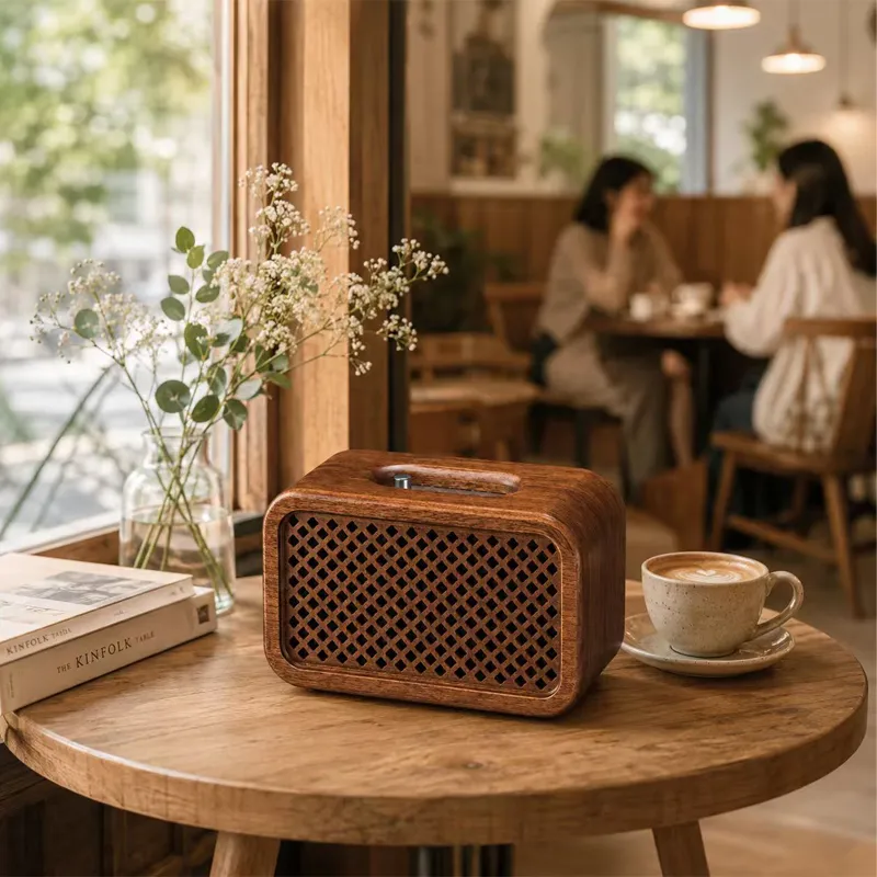 ZTZ004 Vintage Wooden Speaker