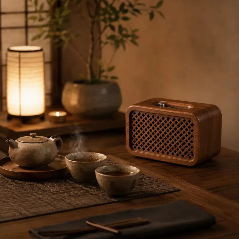 ZTZ004 Vintage Wooden Speaker