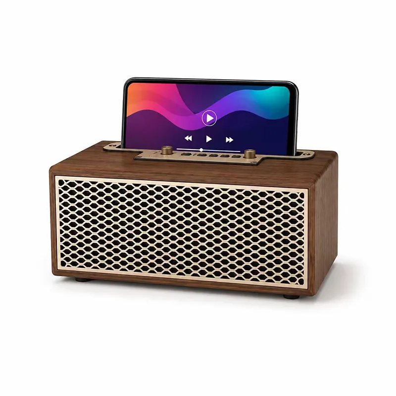 Wood Grain Bluetooth Speaker XianSpeaker ZTZ005-4