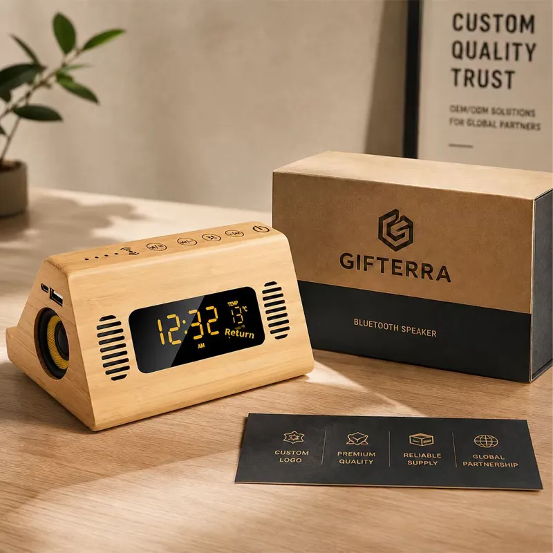 ZTZ912-4 Bluetooth Clock Speaker