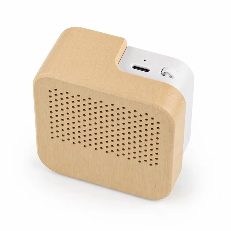 ZTZSD01 Creative Mini Wooden Bluetooth 5.0 Wireless Speaker