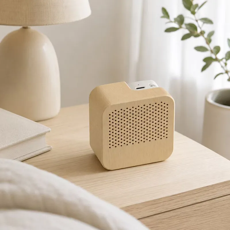 ZTZSD01 Creative Mini Wooden Bluetooth 5.0 Wireless Speaker