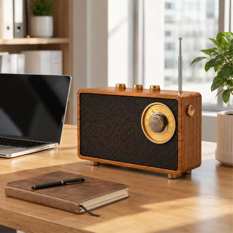 ZTZW023 Retro Portable Bluetooth 5.1 Speaker