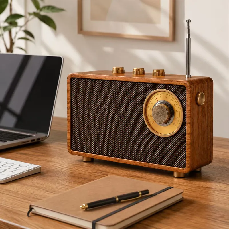 ZTZW023 Retro Portable Bluetooth 5.1 Speaker