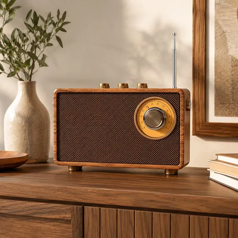 ZTZW023 Retro Portable Bluetooth 5.1 Speaker