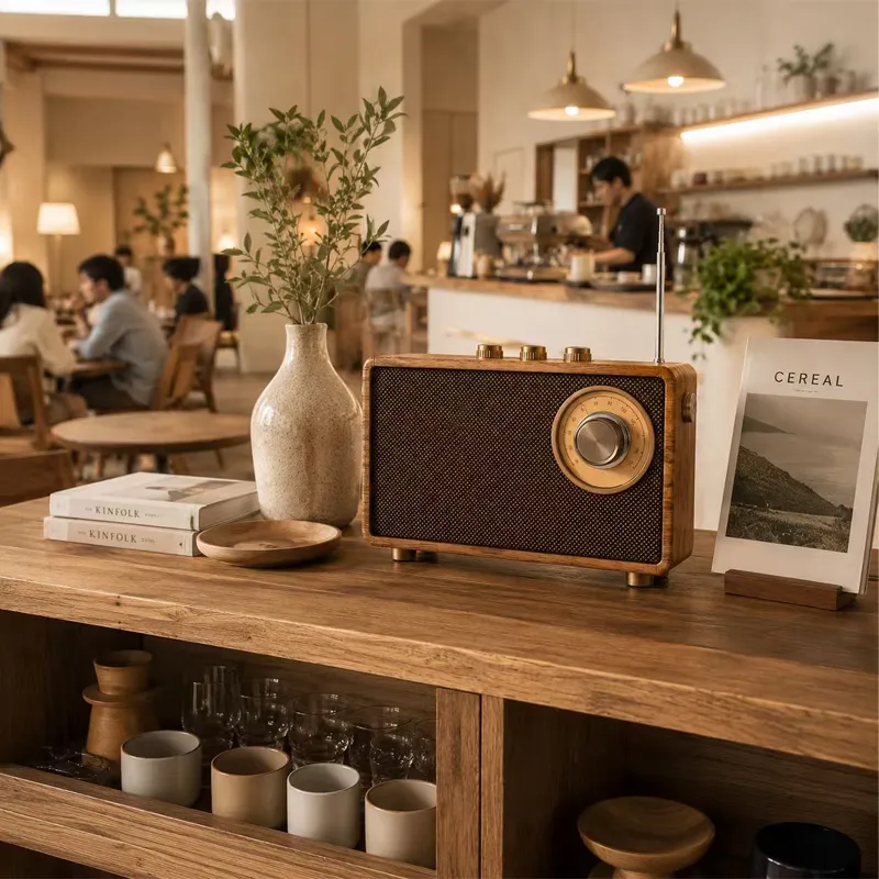 ZTZW023 Retro Portable Bluetooth 5.1 Speaker