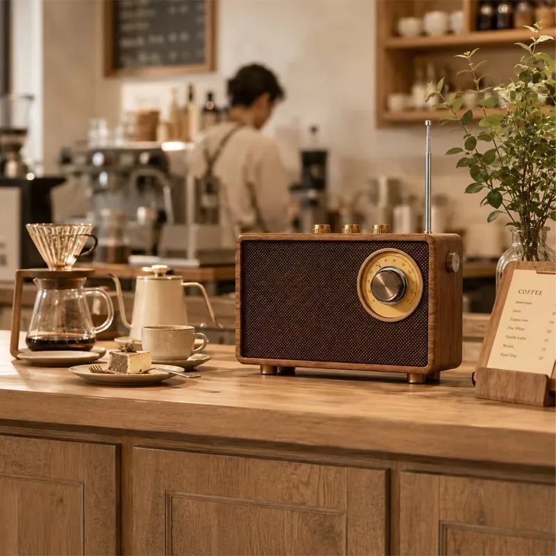 ZTZW023 Retro Portable Bluetooth 5.1 Speaker