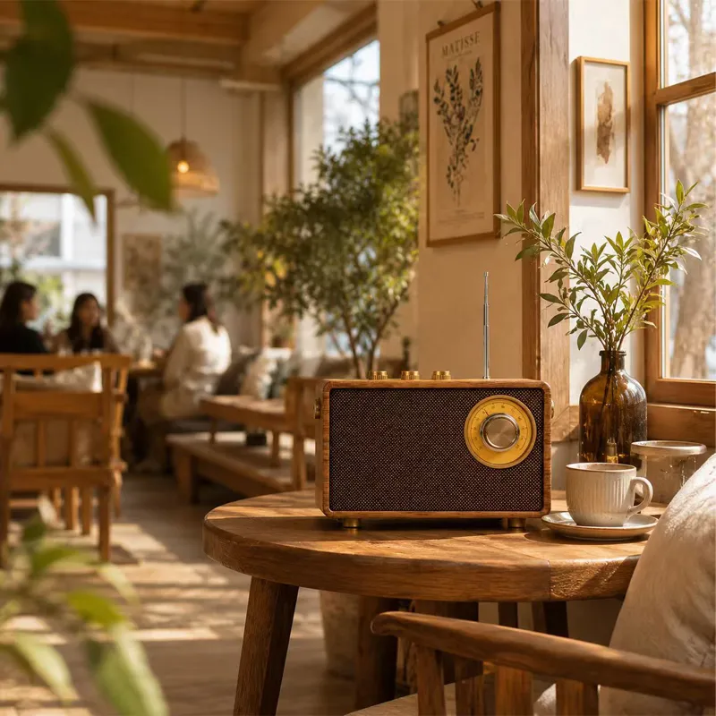 ZTZW023 Retro Portable Bluetooth 5.1 Speaker