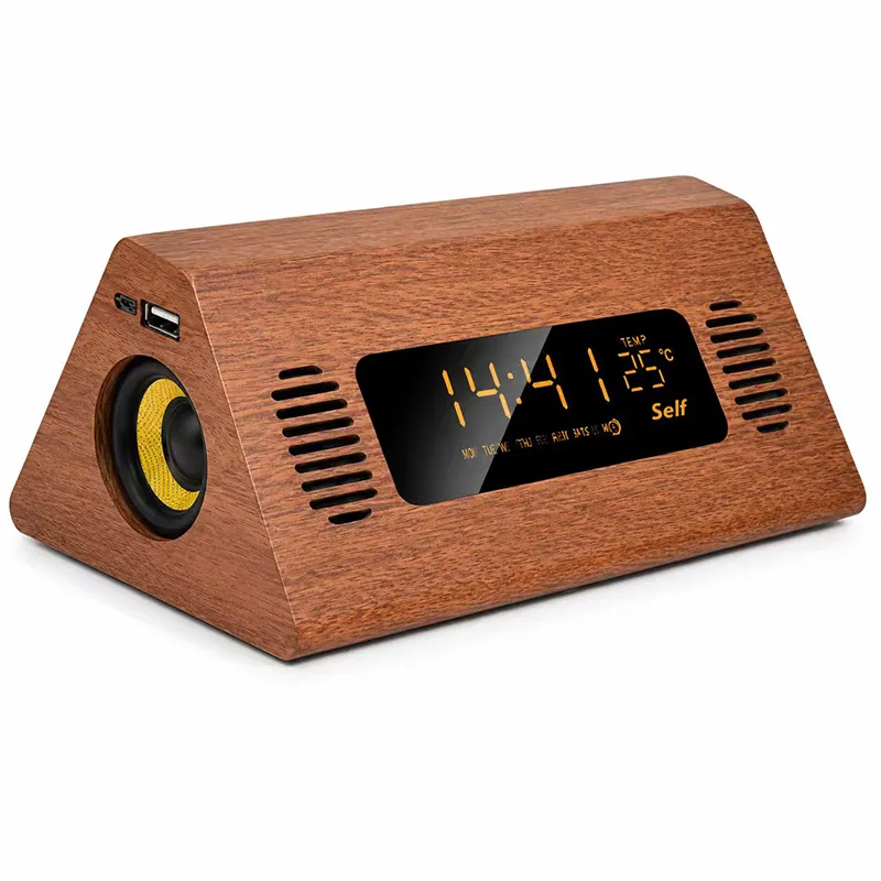 ZTZ912-3 Bluetooth Clock Speaker