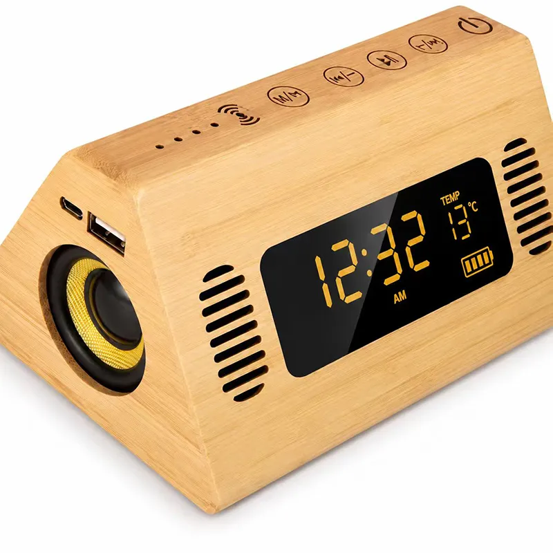 ZTZ912-4 Bluetooth Clock Speaker