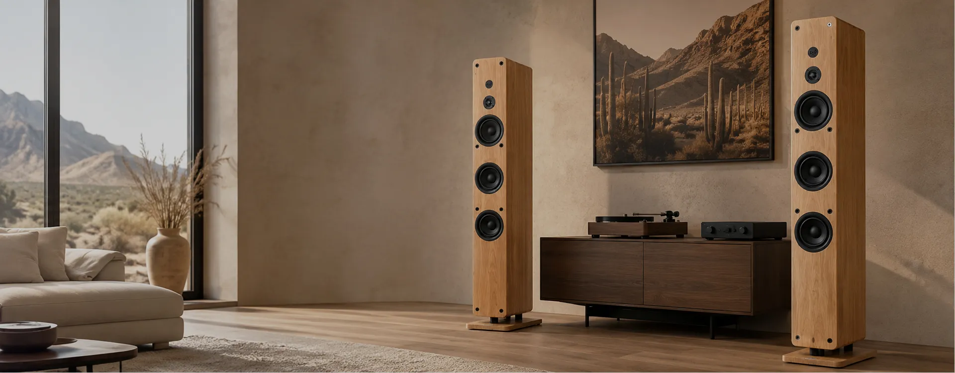 Bespoke Wood Tower Speakers from China Professional Audio Maker
