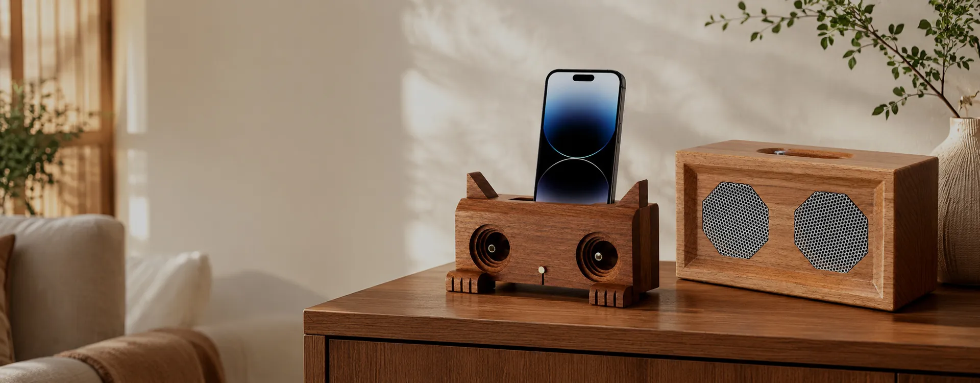Handcrafted Decorative Speaker with Premium Acoustic Performance