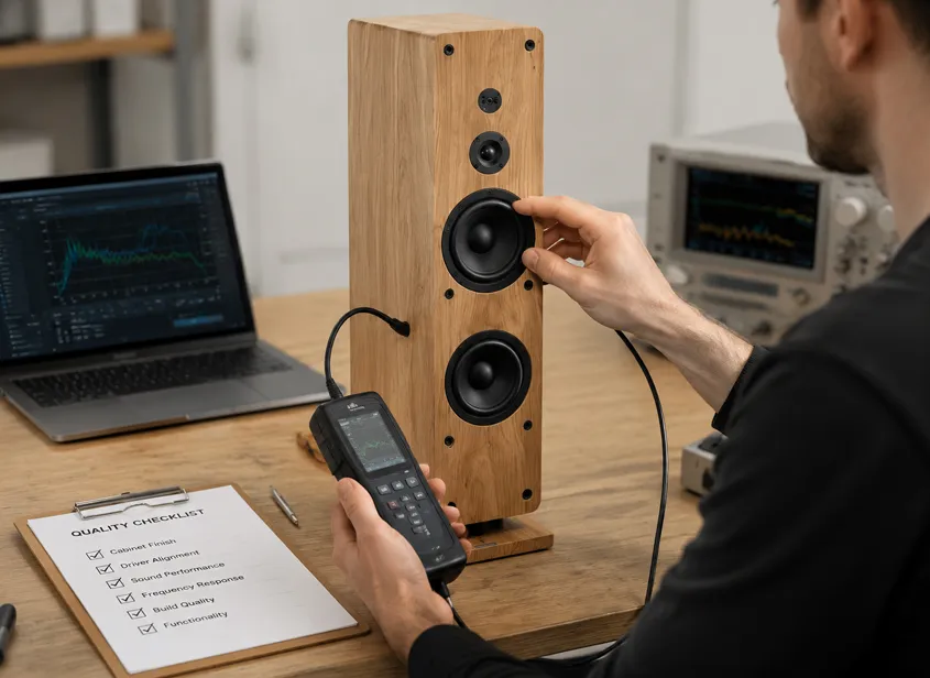 Key Quality Checks for Export Computer Speakers