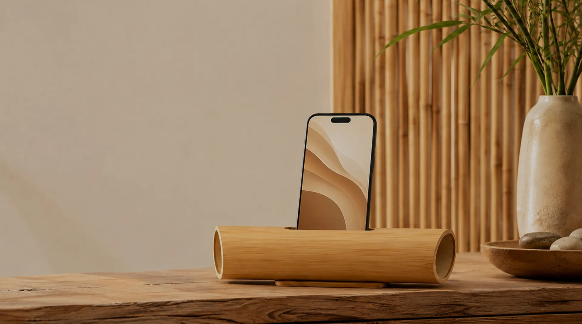 Material & Craft Advantages of  Our Bamboo Speaker