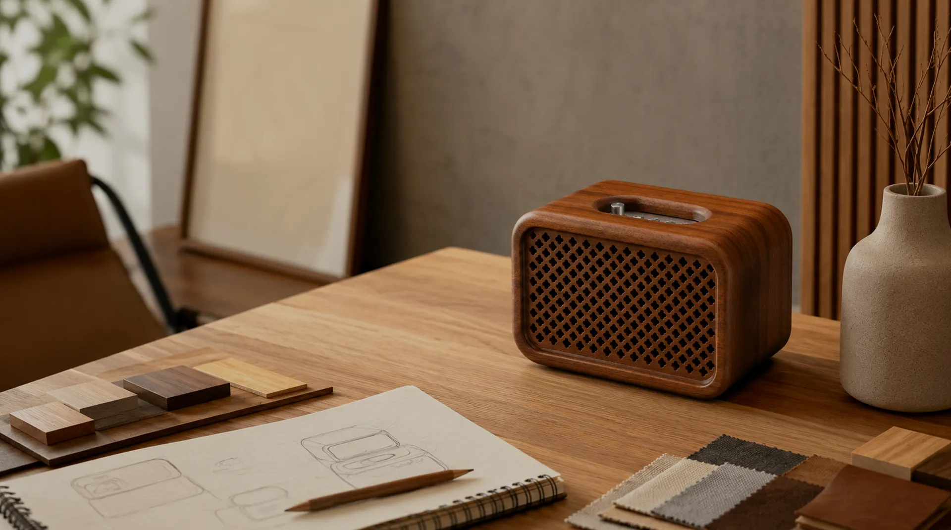 3 Customization Options for Wood Desktop Speakers