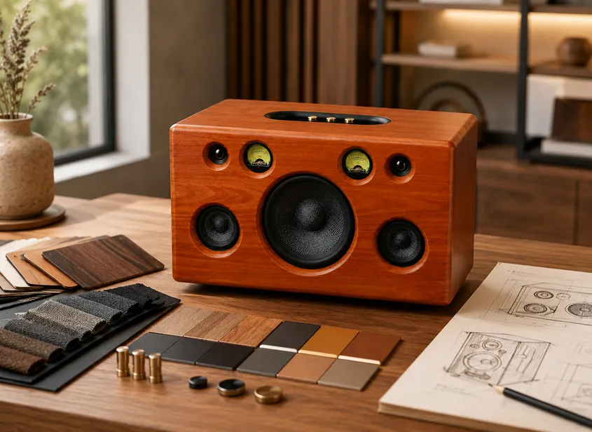 Customization Trends for Wood Bookshelf Speaker