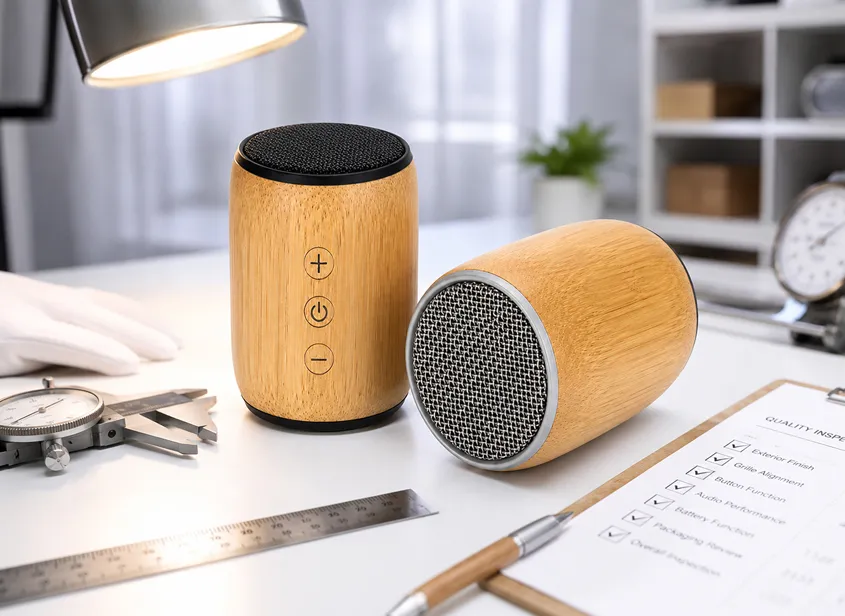 Key Quality Checks for Export Bamboo Bluetooth Speakers
