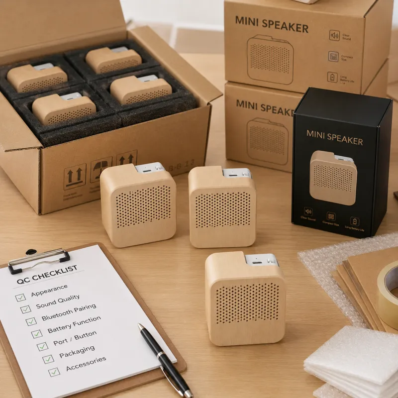 ZTZSD01 Creative Mini Wooden Bluetooth 5.0 Wireless Speaker