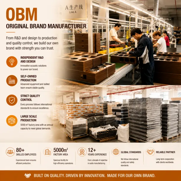custom speaker obm manufacturing services