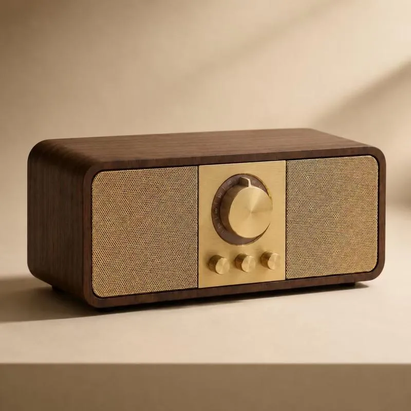 ZTZW162 Retro Wood Speaker