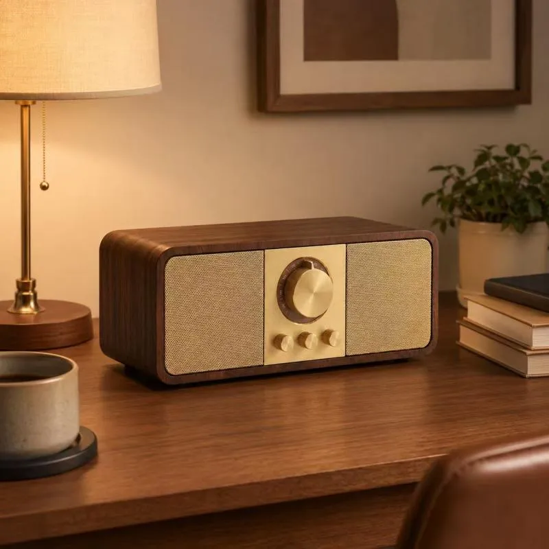 ZTZW162 Retro Wood Speaker