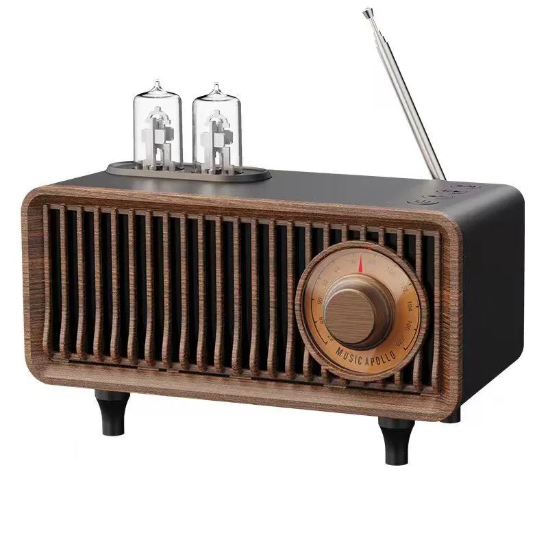 ZTZW163 Wood Grain Speakers