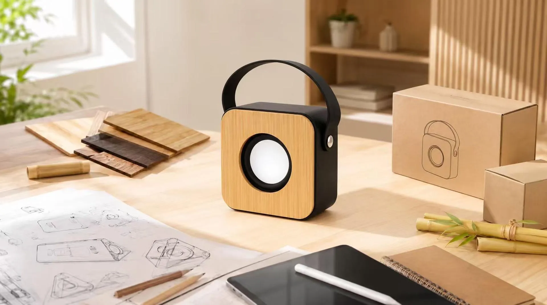 3 Customization Options for Portable Bamboo Speaker