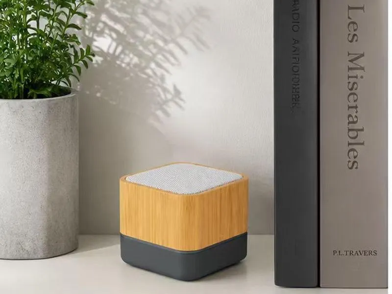 Description of XS-BM04 Compact Bamboo Wireless Speaker
