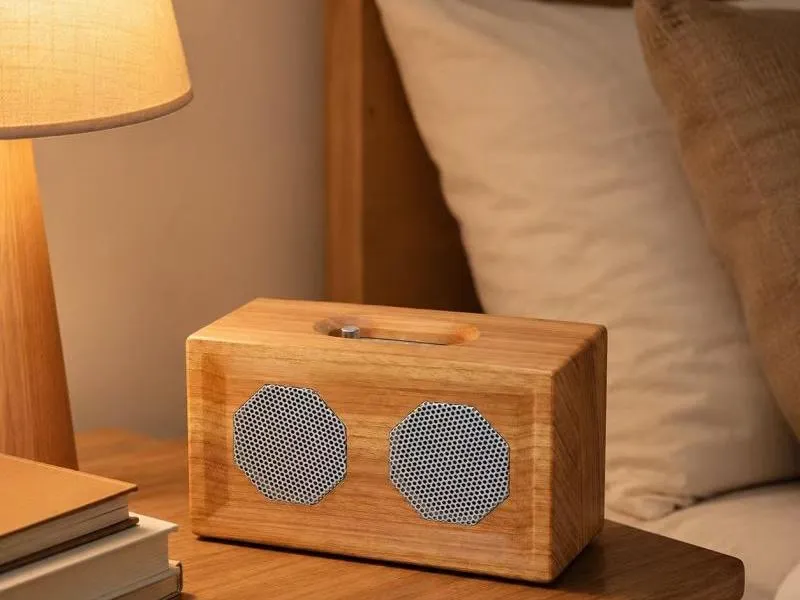 Description of ZTZ003 Wooden Audio Bluetooth Speaker