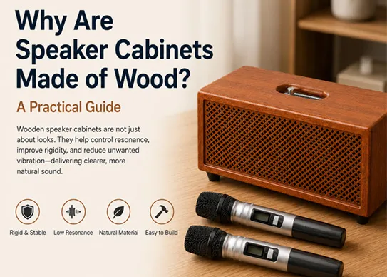 Why Are Speaker Cabinets Made of Wood? A Practical Guide