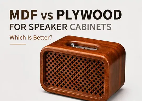 MDF vs Plywood for Speaker Cabinets: Which Is Better?